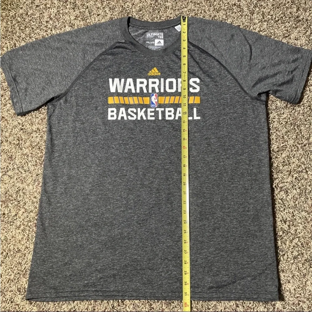 adidas Golden State Warriors Pre-Game Warmup Shirt Men’s Size 2XL Ultimate Tee